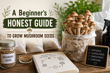 How to Grow Mushroom Seeds at Home – A Beginner's Honest Guide
