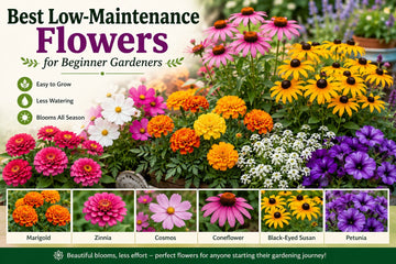15 Beautiful Low-Maintenance Flowers for Beginner Gardeners