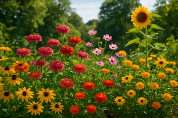Top 10 Easy Flowers to Grow in U.S. Summers