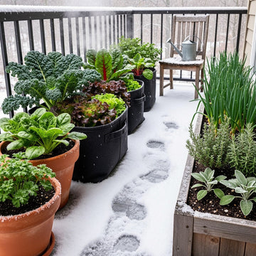 Winter Container Gardening: 12 Cold-Hardy Plants for Year-Round Harvests