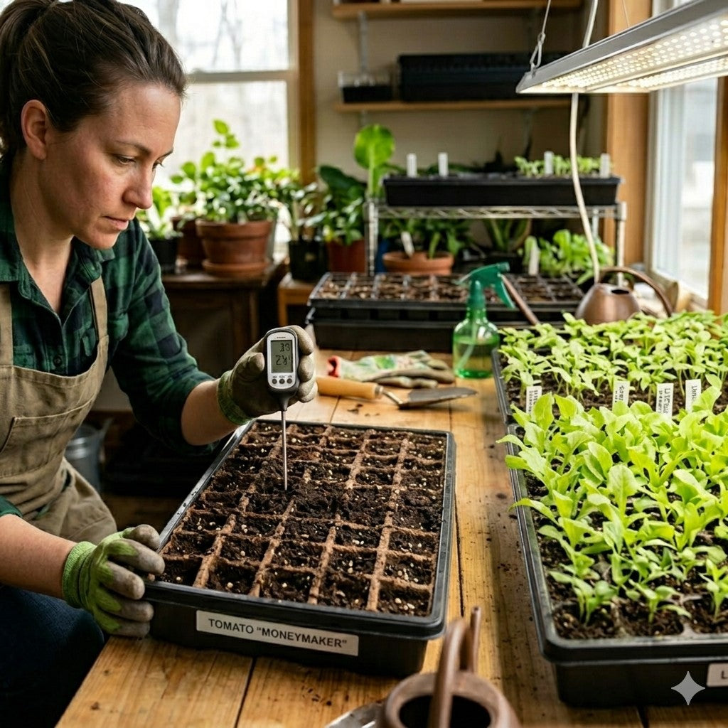 Seed Germination Time Chart (Free PDF + Real Garden Notes)