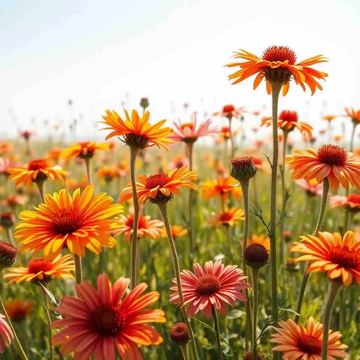 Strawflower Seeds – Orange Double