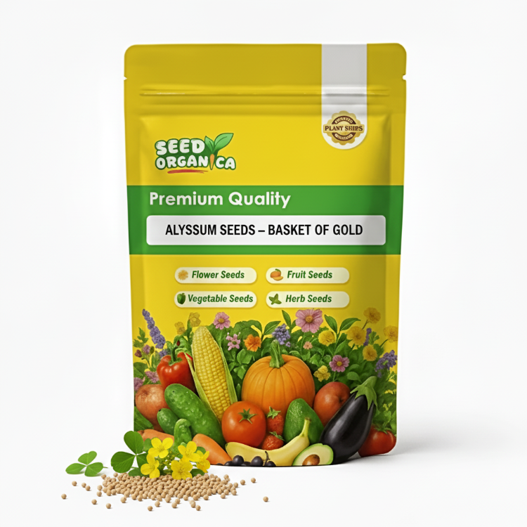 Alyssum Seeds – Basket of Gold