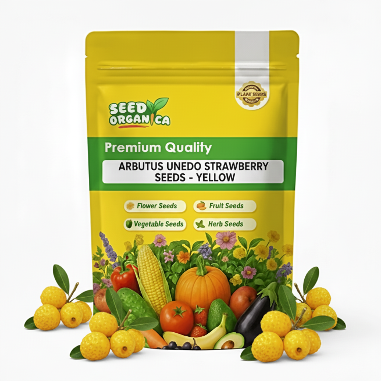 Arbutus unedo Strawberry Seeds - Yellow