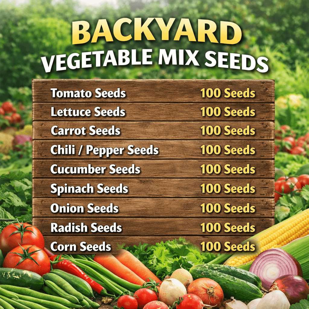 BACKYARD VEGETABLE MIX SEEDS