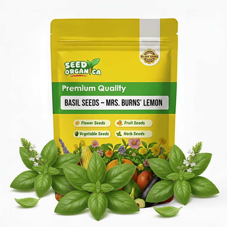 Basil Seeds – Mrs. Burns' Lemon