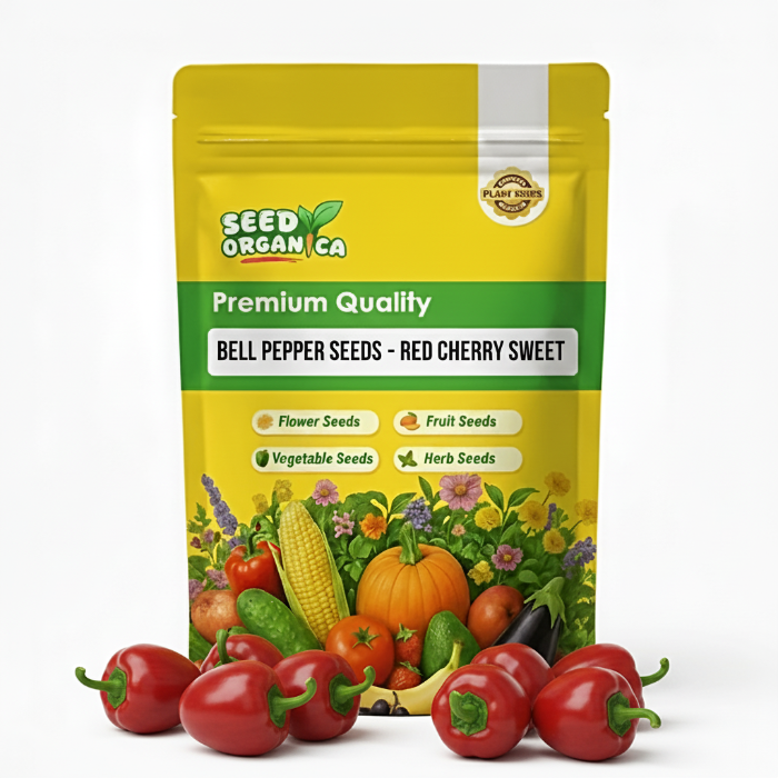 Bell Pepper Seeds - Red Cherry Sweet