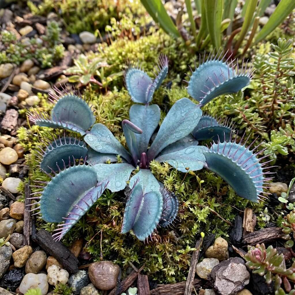 Blue Green Fly Trap Seeds - Flower Plant