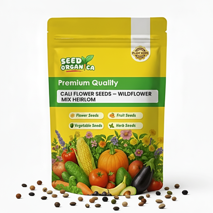 Cali flower Seeds – Wildflower Mix Heirloom