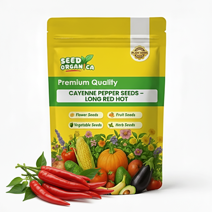 Cayenne Pepper Seeds – Long Red Hot