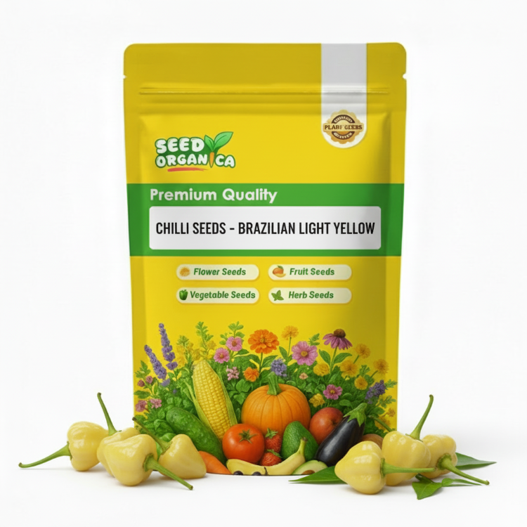 Chilli Seeds - Brazilian Light Yellow