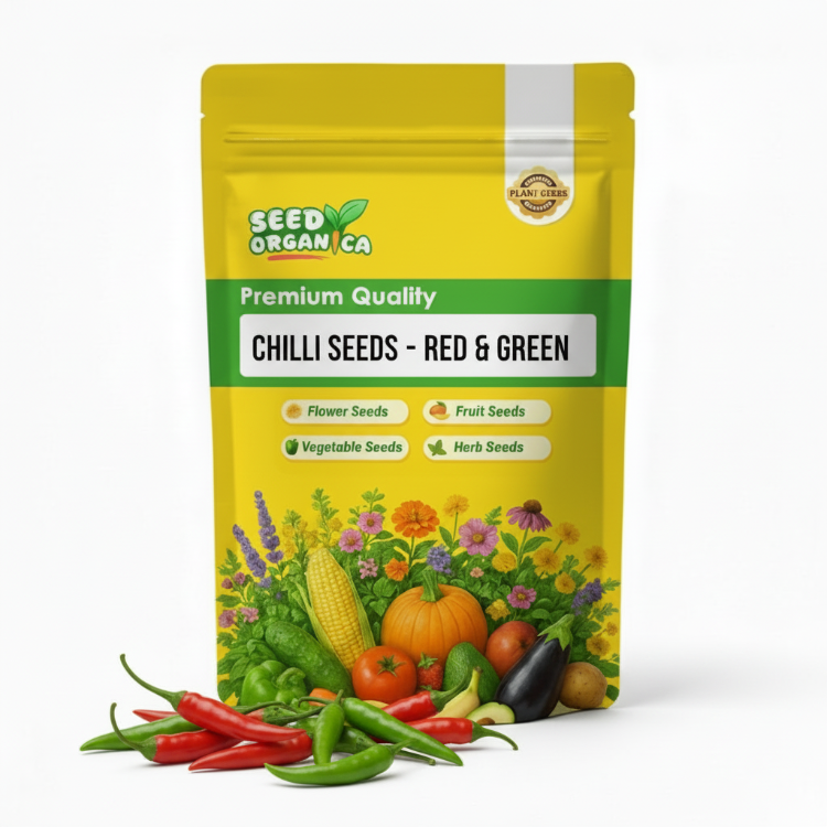 Chilli Seeds -  Red & Green