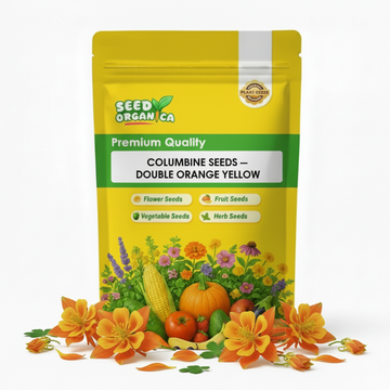 Columbine Seeds – Double Orange Yellow