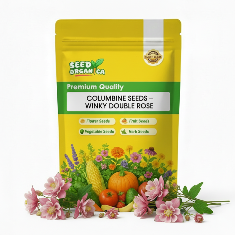 Columbine Seeds – Winky Double Rose