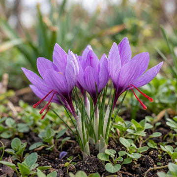  Crocus Sativus Seeds - Flower Plant