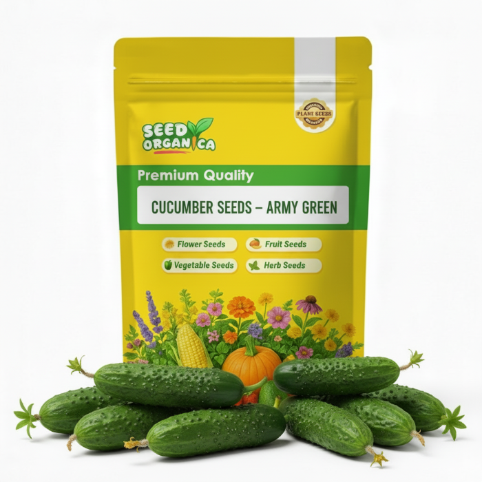 Cucumber Seeds – Army Green