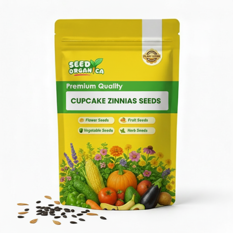 Cupcake Zinnias Seeds