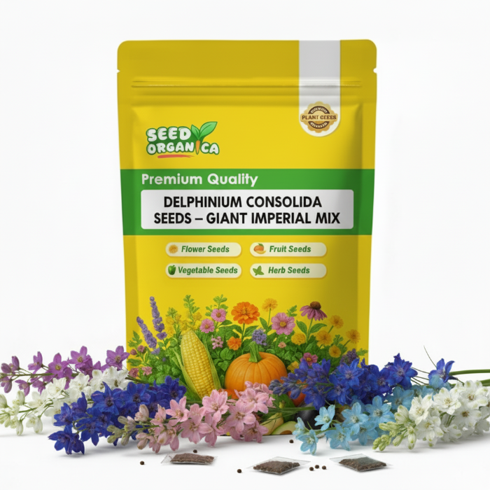 Delphinium Consolida Seeds – Giant Imperial Mix