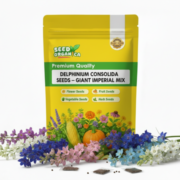 Delphinium Consolida Seeds – Giant Imperial Mix