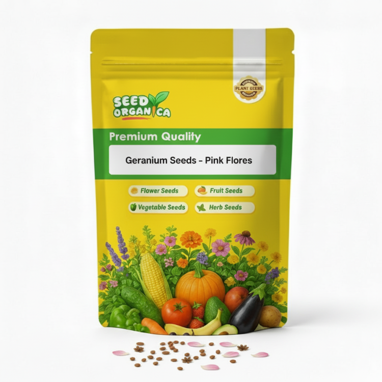 Geranium Seeds - Pink Flores