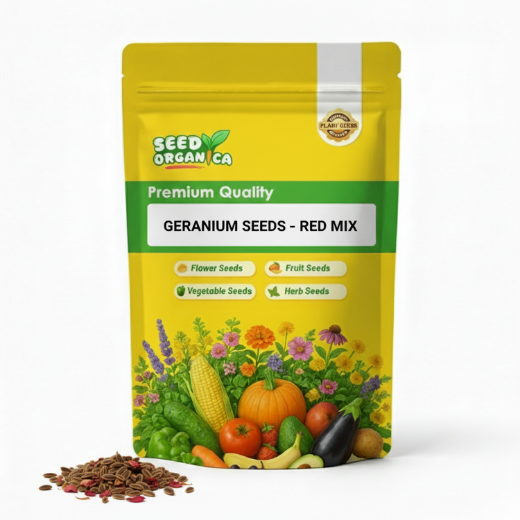 Geranium Seeds - Red Mix