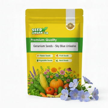 Geranium Seeds - Sky Blue Univalve