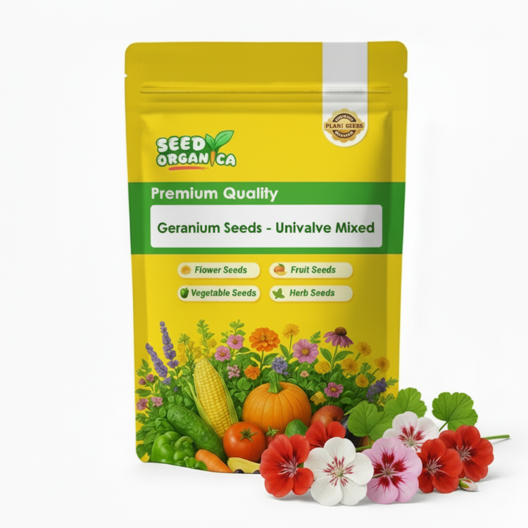 Geranium Seeds - Univalve Mixed
