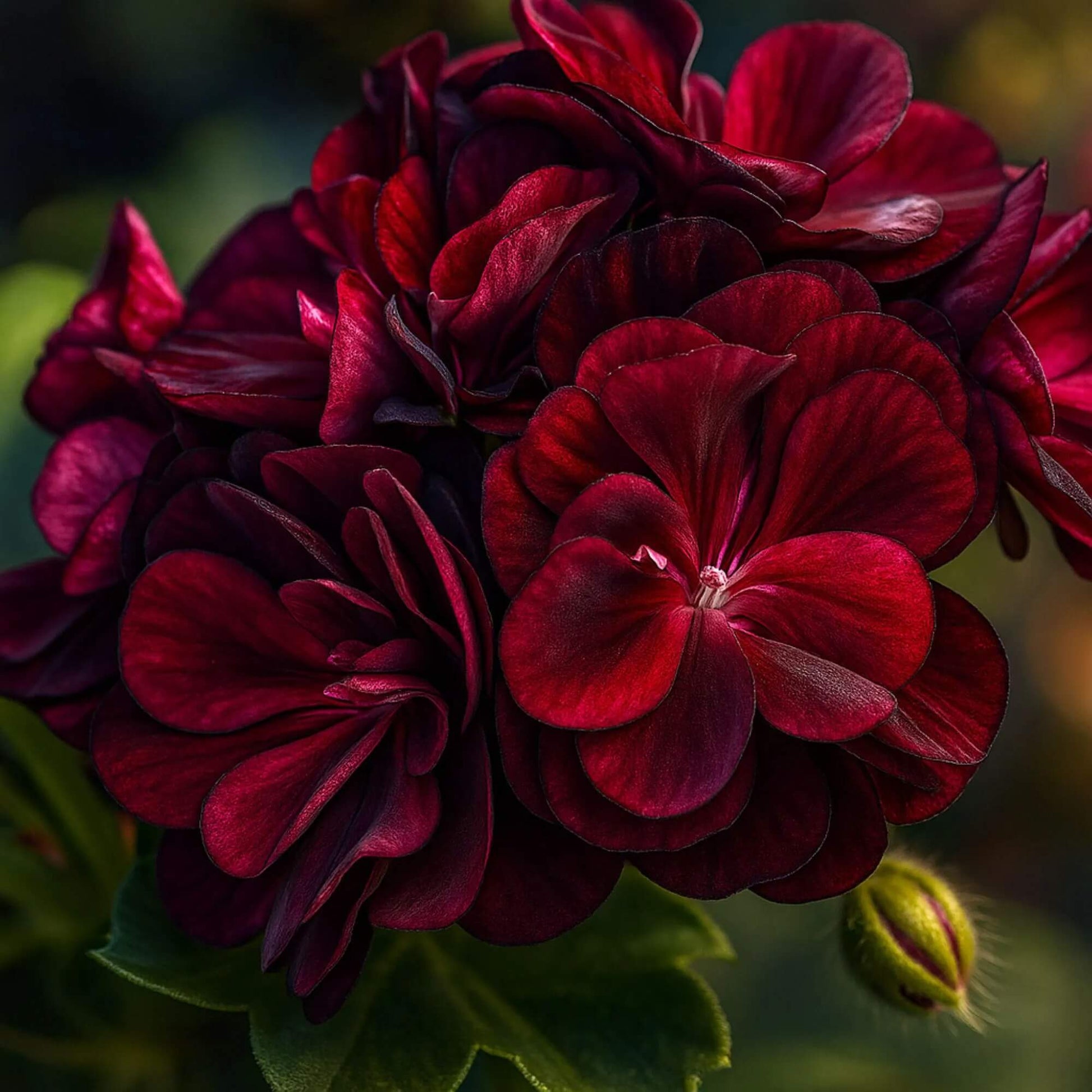 Geranium Seeds - Maroon & Red