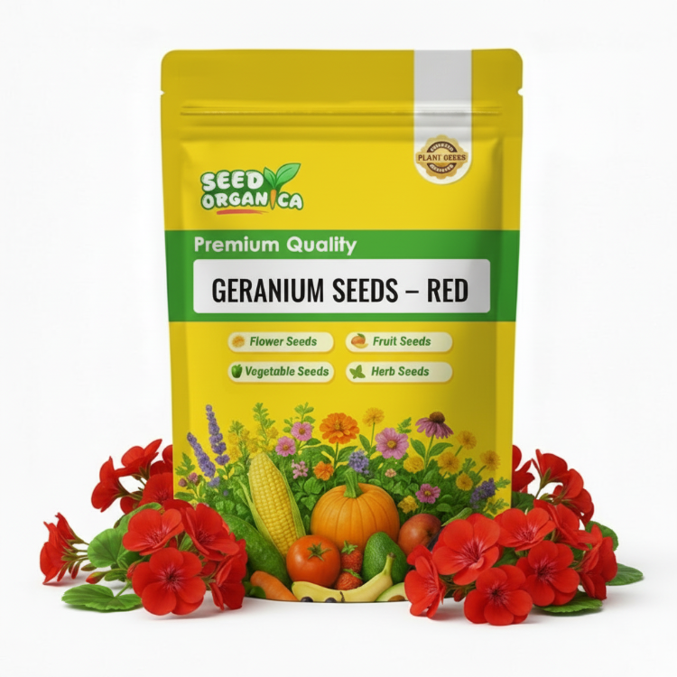 Geranium Seeds – Red