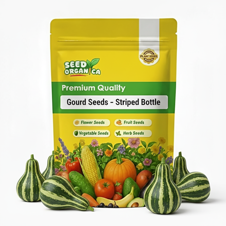 Gourd Seeds – Striped Bottle
