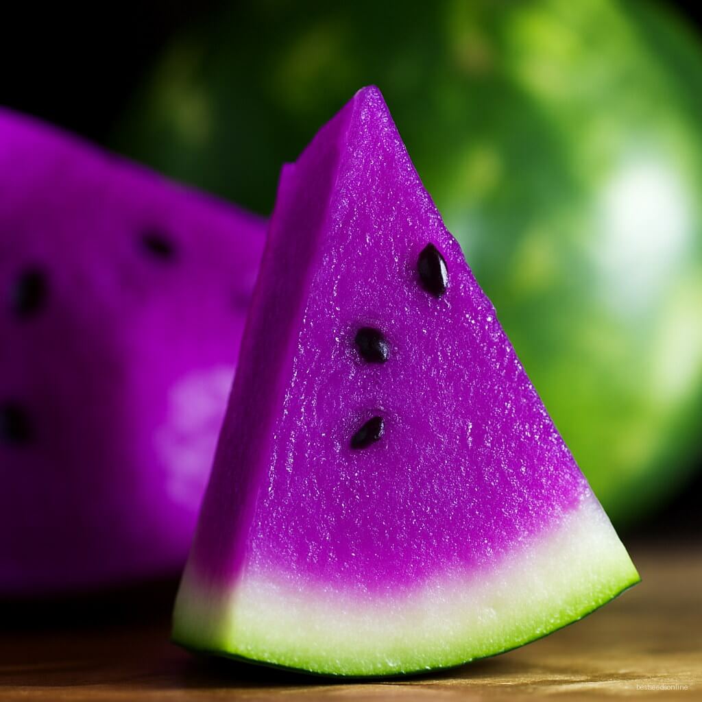 Green Purple Watermelon Seeds - Fruit Plant