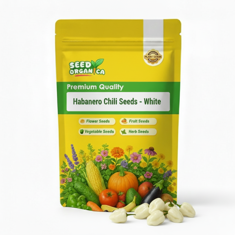 Habanero Chili Seeds - White