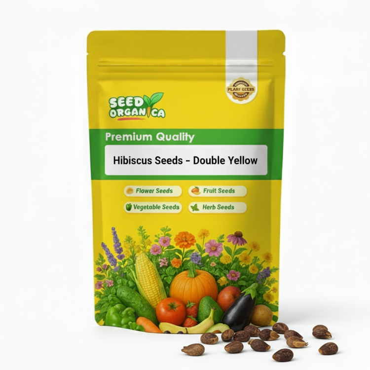 Hibiscus Seeds – Double Yellow