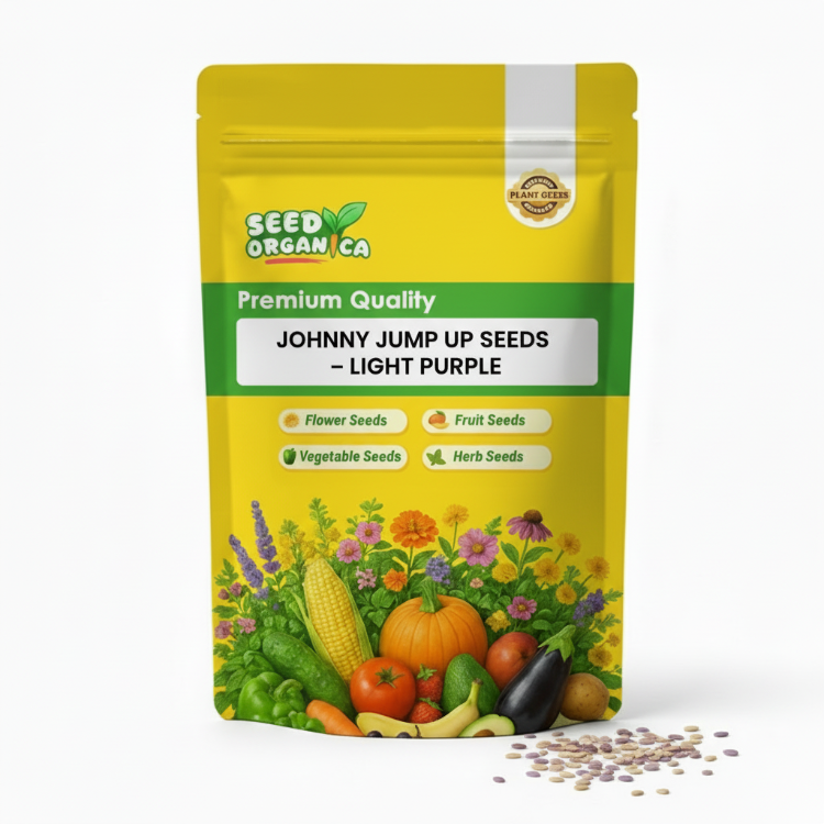 Johnny Jump Up Seeds – Light Purple