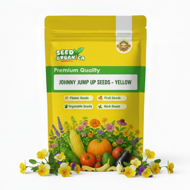 Johnny Jump Up Seeds – Yellow