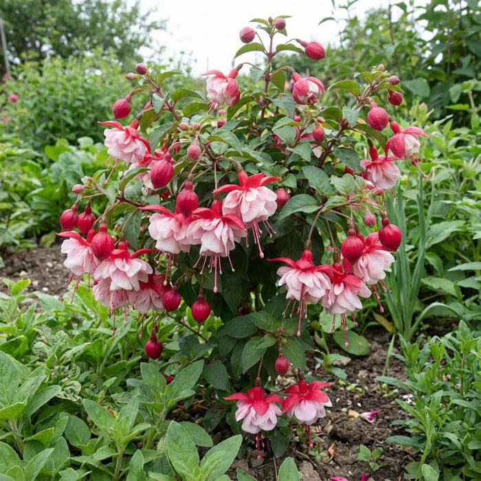 Light Yellow Red Fuchsia