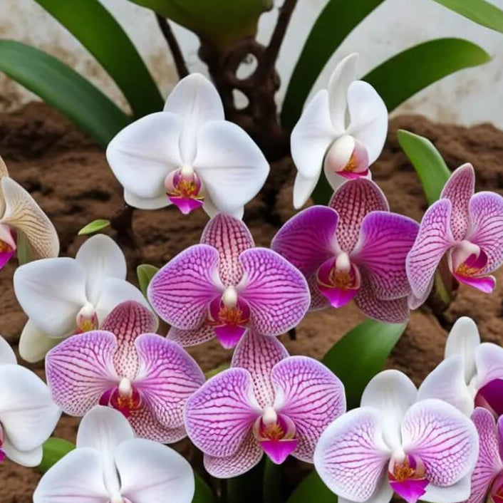 Mixed Colour Phalaenopsis Orchid Seeds - Flower Plant