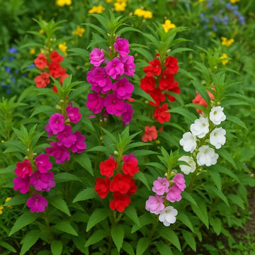 Mixed Impatiens Bush Seeds - Flower Plant