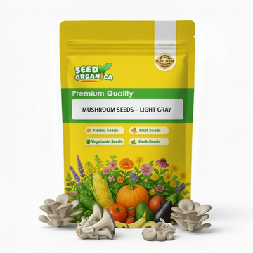 Mushroom Seeds – Light Gray