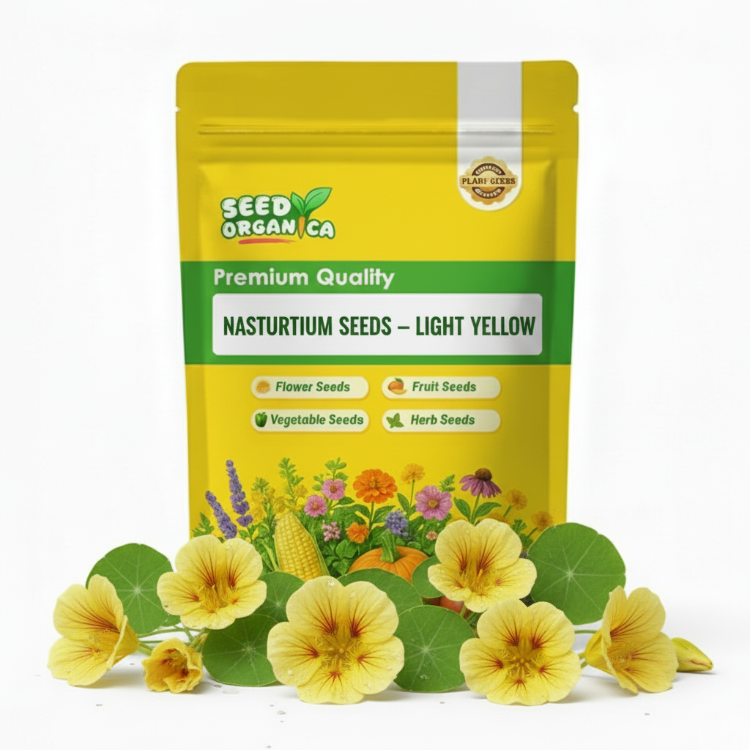 Nasturtium Seeds – Light Yellow