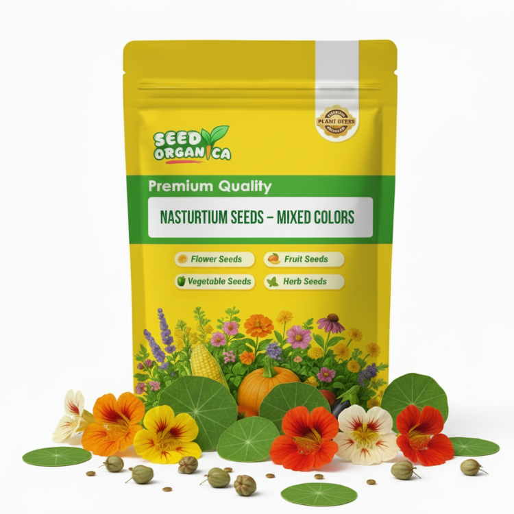 Nasturtium Seeds – Mixed Colors