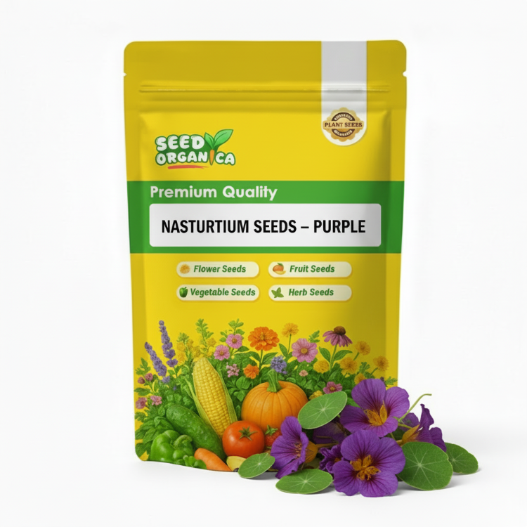 Nasturtium Seeds – Purple