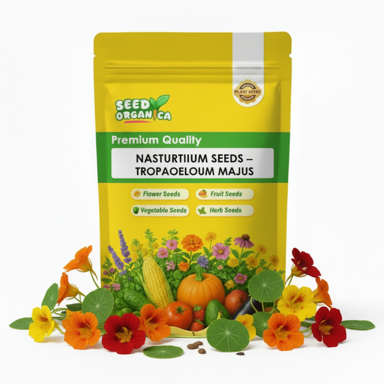 Nasturtium Seeds – Tropaeolum majus