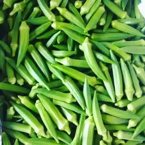 Okra Seeds – Green Clemson