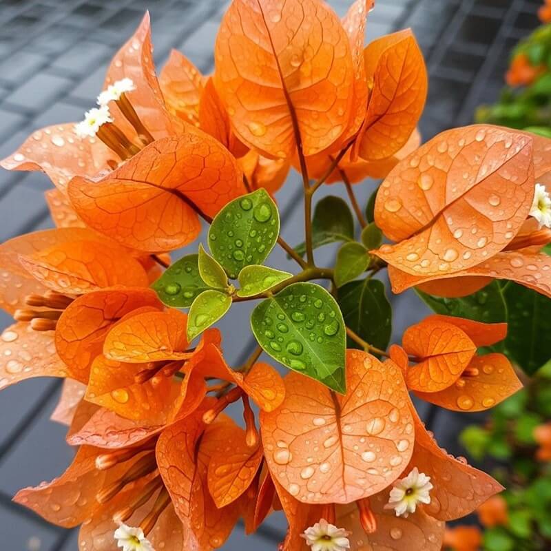 Orange Bougainvillea Seeds - Flower Plant