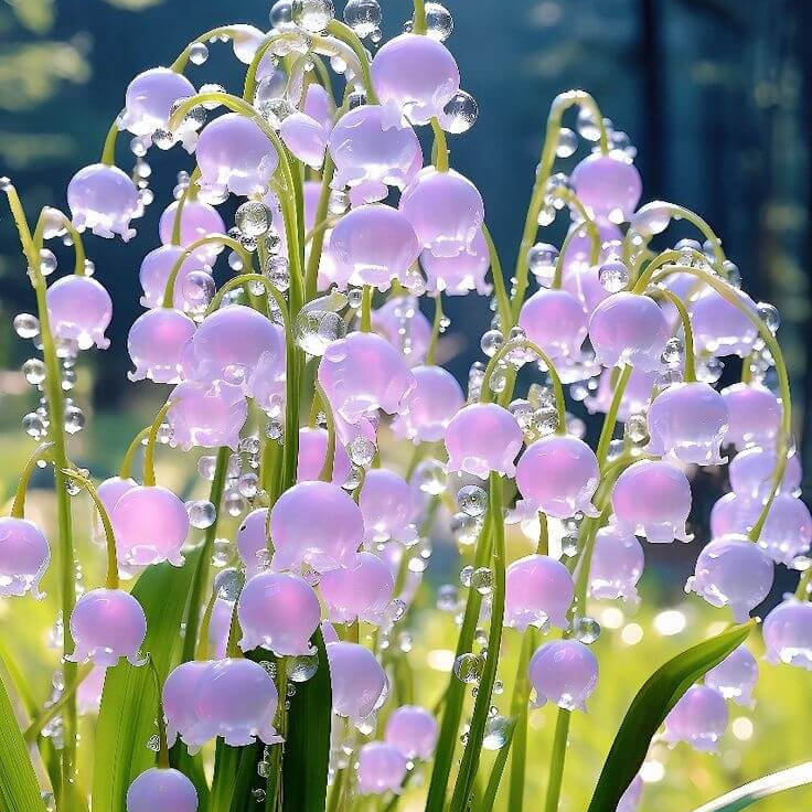 Orchid Seeds – White Purple Bell