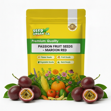 Passion Fruit Seeds – Maroon Red