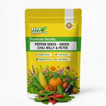 Pepper Seeds - Green Chili Willy & Peter