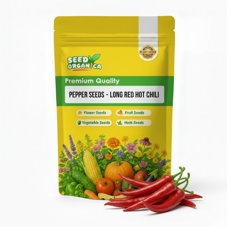 Pepper Seeds - Long Red Hot Chili