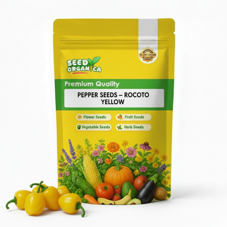 Rocoto Yellow Pepper Seeds | Hot Pepper Garden Seeds